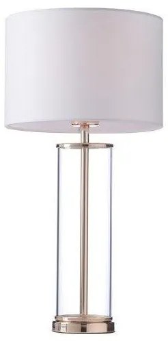 Επιτραπέζιο Φωτιστικό με Γυαλί ANTELINO Φ25ΧΗ48CM ACA-OD90801TWG-Ορείχαλκος OD90801TWG