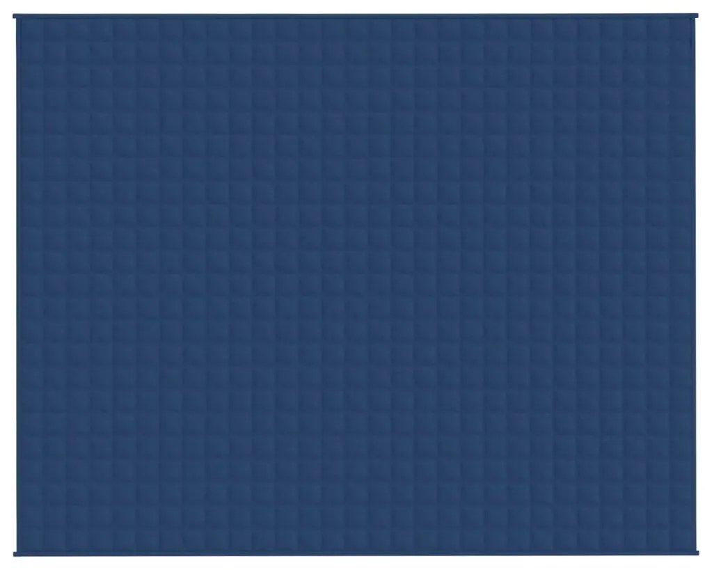 vidaXL Κουβέρτα Βαρύτητας Μπλε 235 x 290 εκ. 15 κ. Υφασμάτινη