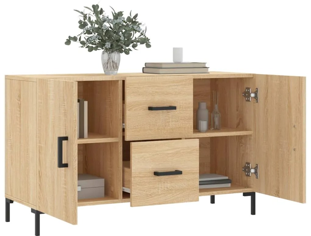 vidaXL Ντουλάπι Sonoma Δρυς 100x36x60 εκ. από Επεξεργασμένο Ξύλο