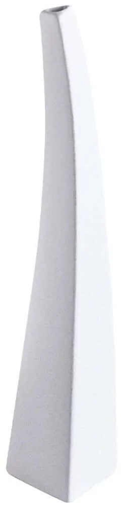 Βάζο Irida 032295 11x10x50cm White Κεραμικό
