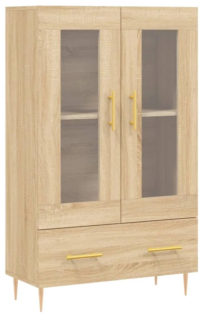 vidaXL Ντουλάπα Sonoma Δρυς 69,5 x 31 x 115 εκ. από Επεξεργασμένο Ξύλο