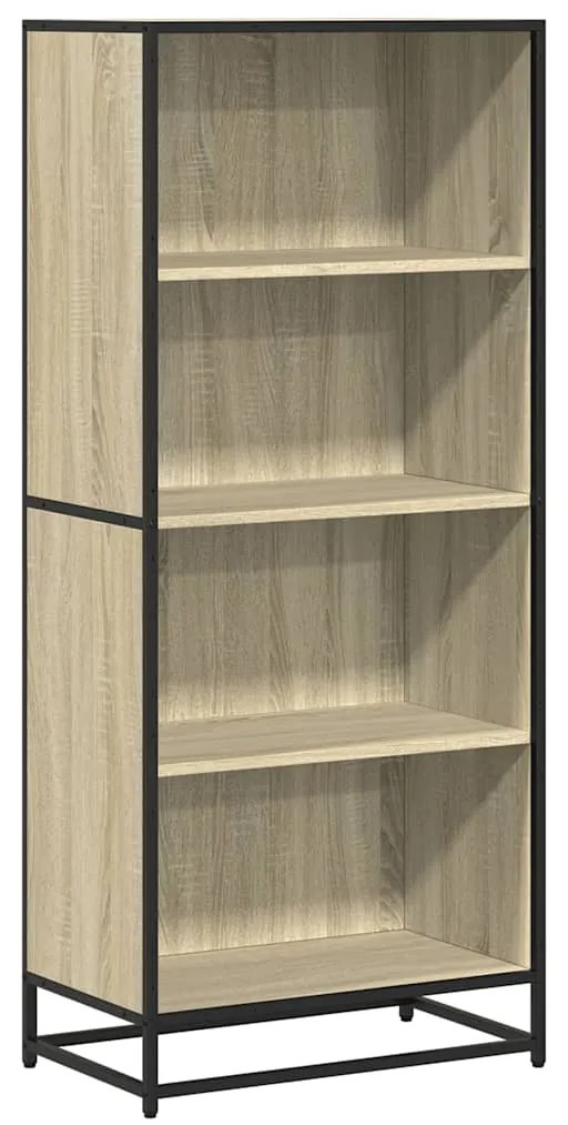 Βιβλιοθήκη Sonoma Oak 60x35x139 cm Ξύλινη κατασκευή - Καφέ