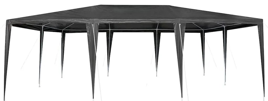 vidaXL Σκηνή Πάρτυ Γκρι και Λευκό 600 x 400 x 266 εκ