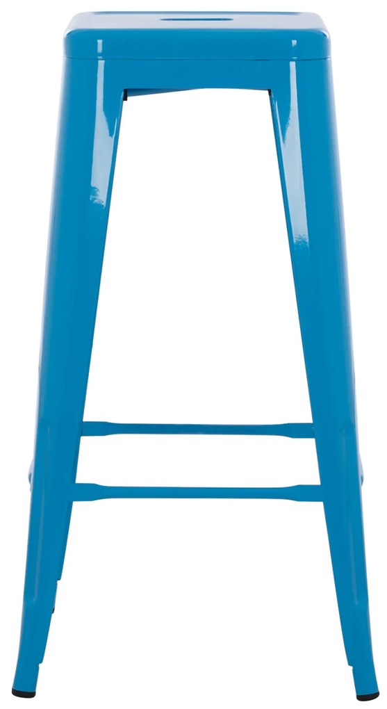 ΣΚΑΜΠΟ ΜΠΑΡ ΜΕΤΑΛΛΙΚΟ MELITA-PRO HM8642.48 ΣΕ ΜΠΛΕ 43x43x78Υεκ. (1 Τεμμάχια)