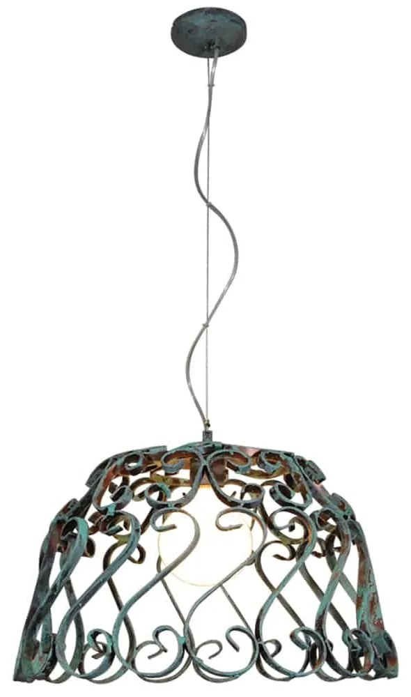 Φωτιστικό Οροφής Κρεμαστό HL-3586-1 PXL 77-4026 Lewis Old Copper Φ125 Homelighting Metal