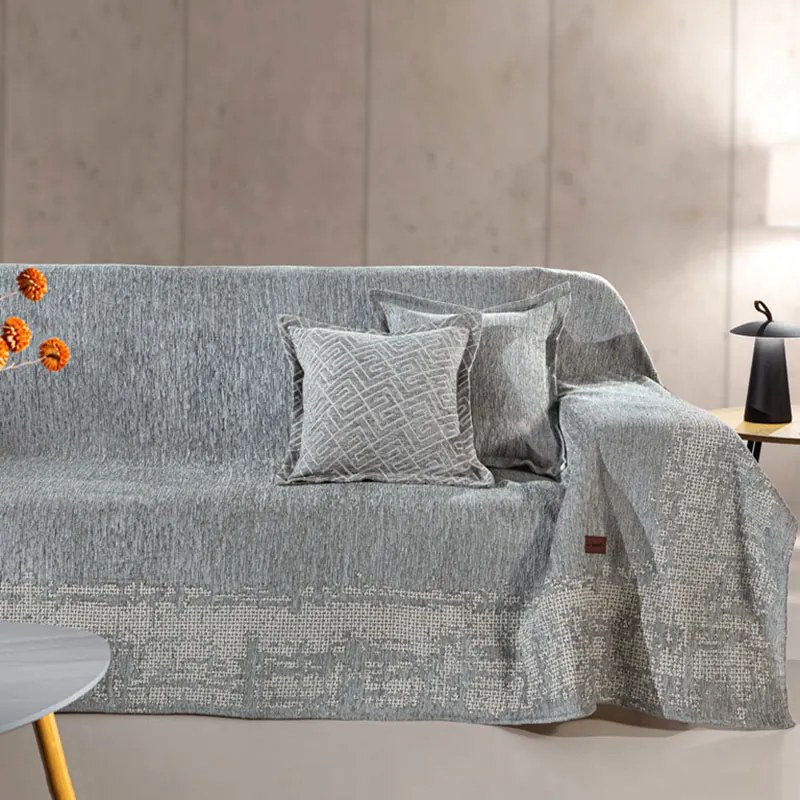 Ριχτάρι Τετραθέσιου Καναπέ (180x350) Guy Laroche Perth Anthracite