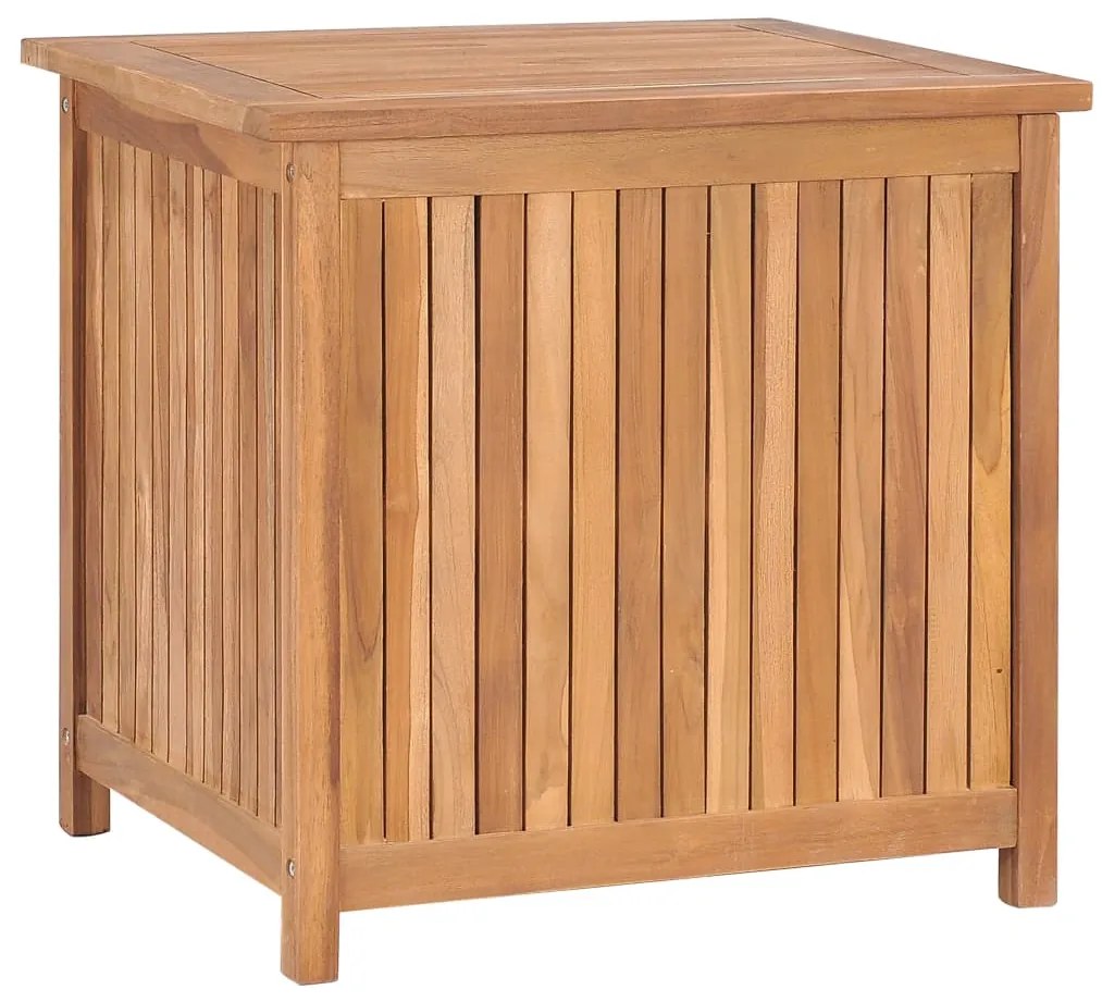 vidaXL Μπαούλο Αποθήκευσης Κήπου 120 x 50 x 58 εκ. από Μασίφ Ξύλο Teak