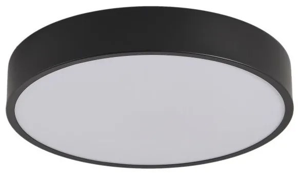 Πλαφονιέρα Φωτιστικό Οροφής LED SMD CCT 28W 3000-6000K Φ30 Epistar Spotlight-3268-Μαύρο 3268
