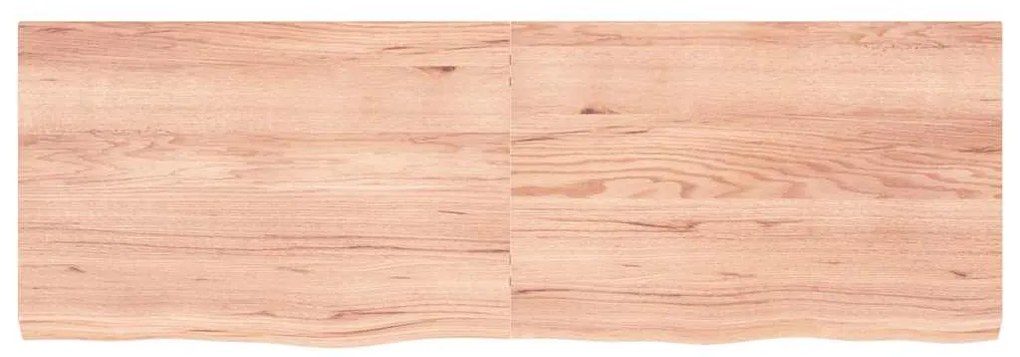 vidaXL Πάγκος Μπάνιου Αν. Καφέ 180x60x(2-6) εκ. Επεξεργ. Μασίφ Ξύλο
