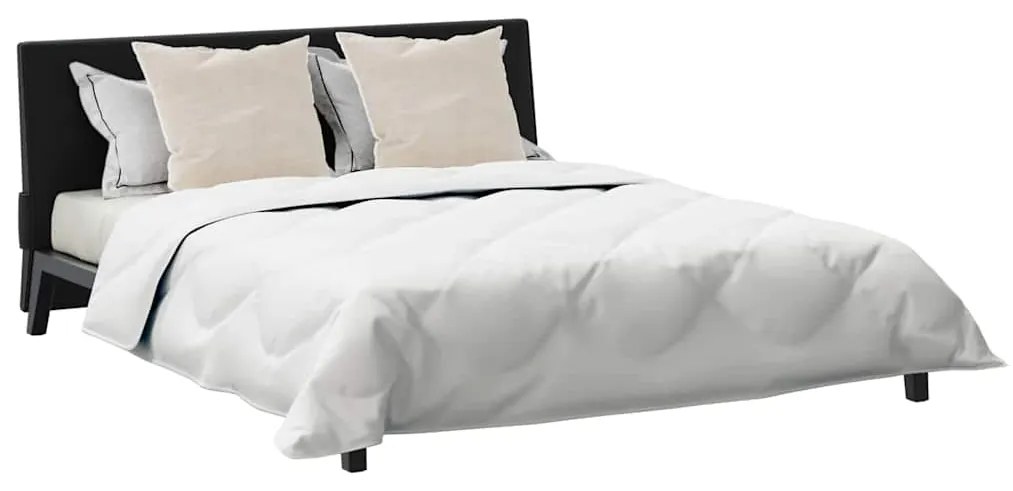 vidaXL Πάπλωμα με μαξιλάρι 3 pcs Λευκό Μικροΐνες