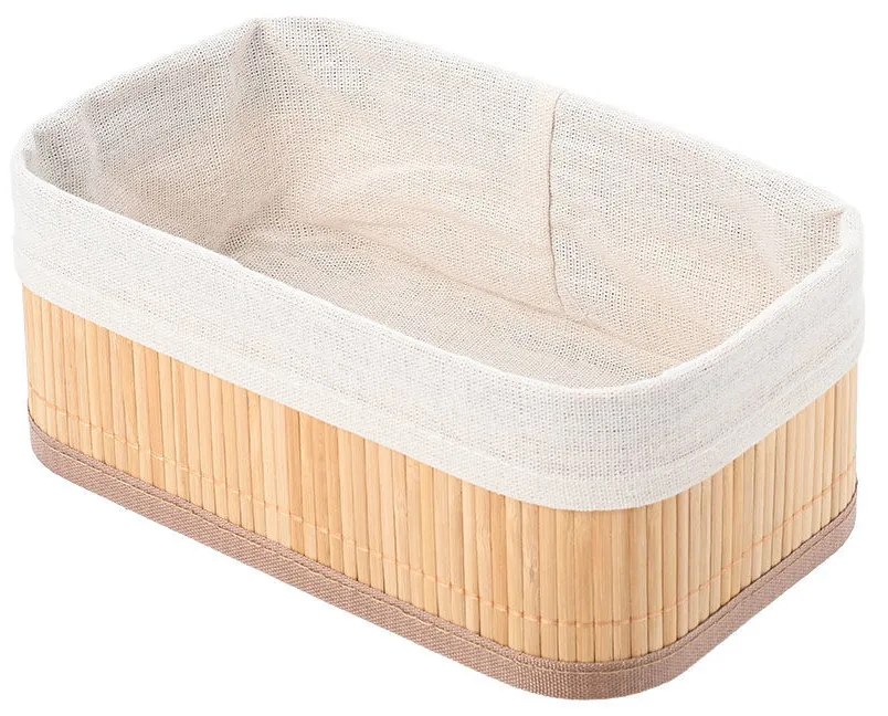 ESTIA ΚΑΛΑΘΙ ΟΡΓΑΝΩΣΗΣ BAMBOO ESSENTIALS 24.5x10cm ME ΕΠΕΝΔΥΣΗ