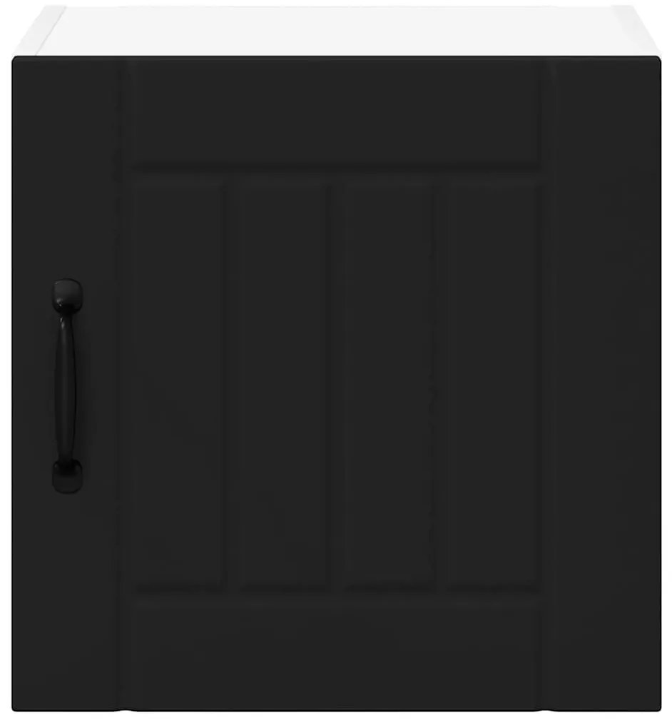 vidaXL Ντουλάπα Κουζίνας Μαύρο 40 x 31 x 40 εκ. Επεξεργασμένο ξύλο