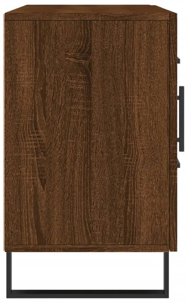 vidaXL Μπουφές Καφέ Δρυς 100 x 36 x 60 εκ. Επεξεργασμένο Ξύλο