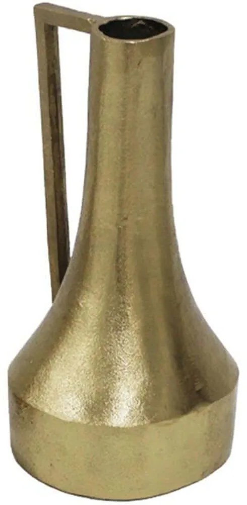 Βάζο Bottiglia 027943 17x15x32cm Antique Gold Αλουμίνιο