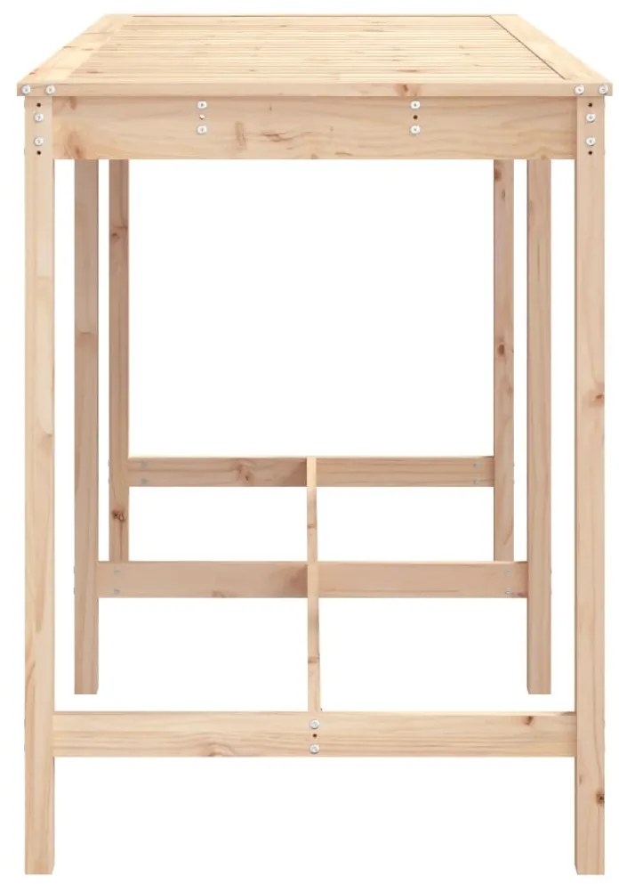 vidaXL Τραπέζι Κήπου 159 x 82,5 x 76 εκ. από Μασίφ Ξύλο Πεύκου
