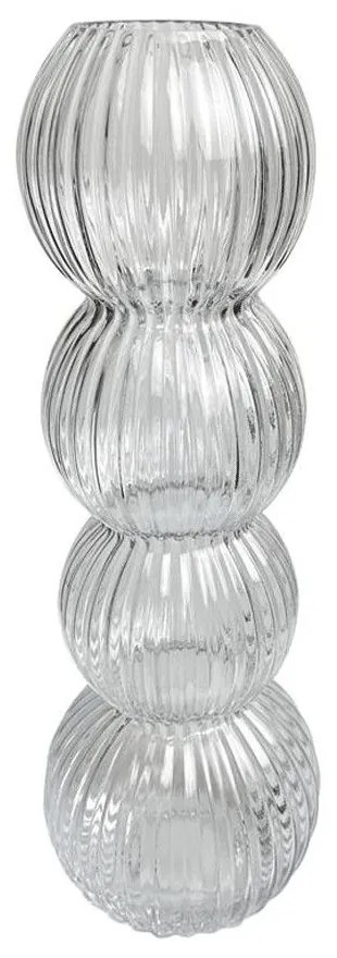 Βάζο 00.03.32501 Φ15x42cm Clear Glass