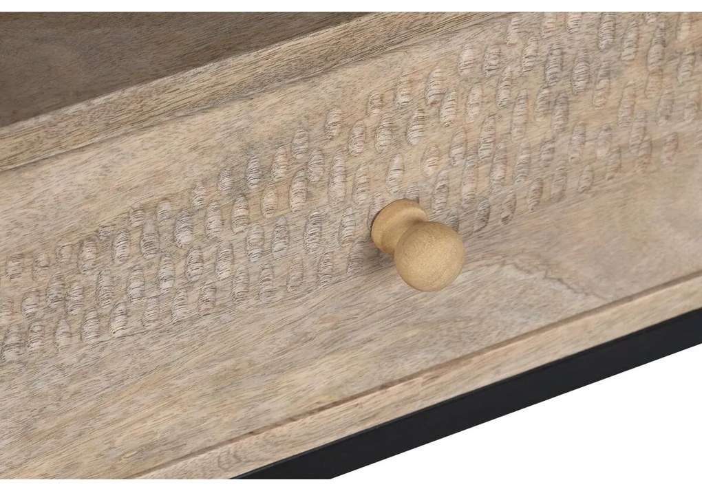 Τηλεόραση DKD Home Decor Μέταλλο Ξύλο από Μάνγκο (140 x 40 x 50 cm)