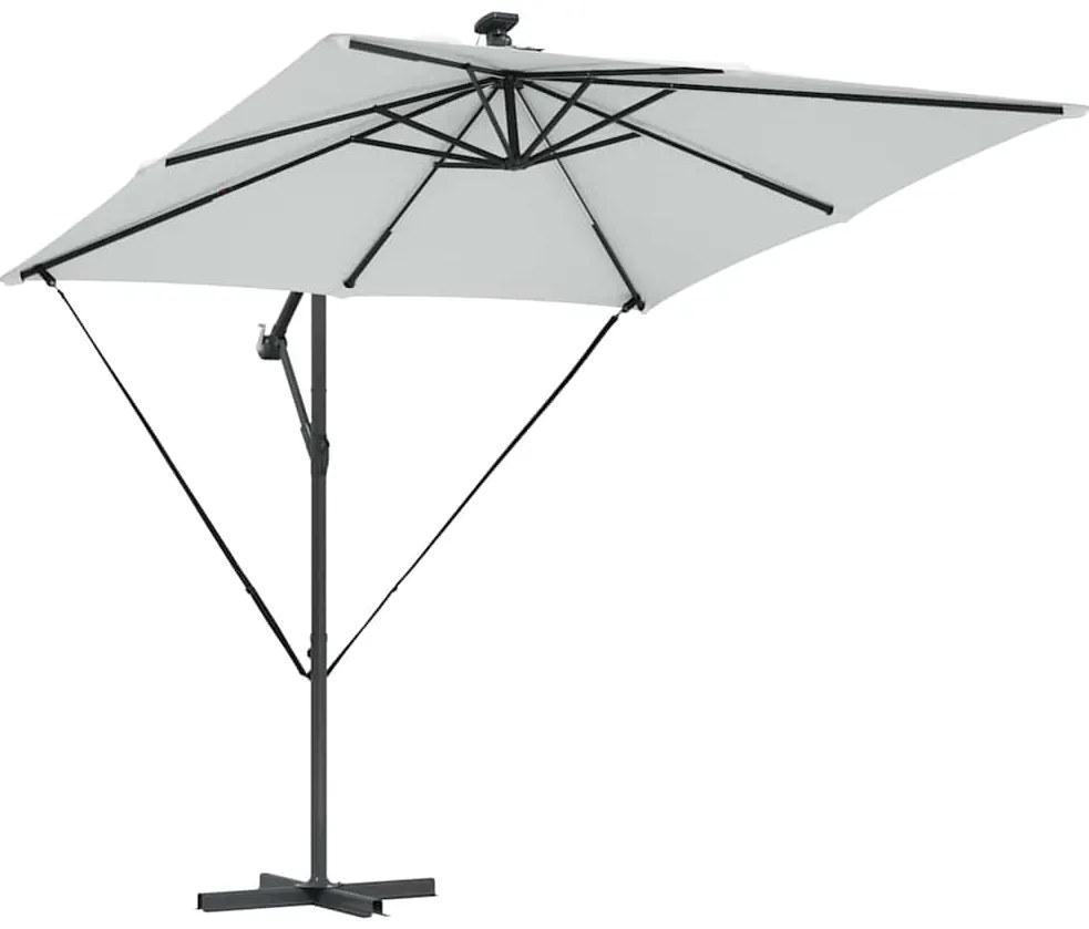 vidaXL Ομπρέλα Cantilever Banana Άμμος 249 x 249 x 250 εκ.