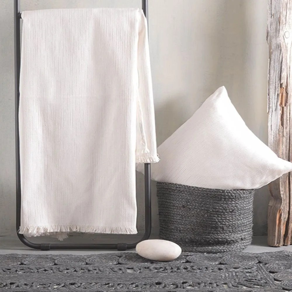 Ριχτάρι Figma Ecru Ρυθμός Διθέσιο 180x240cm Cotton-Polyester