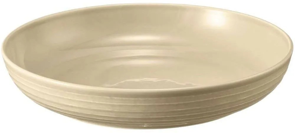 Σαλατιέρα Terra Sand 001.764973K2 28x28x5,4cm Beige Espiel Large Πορσελάνη