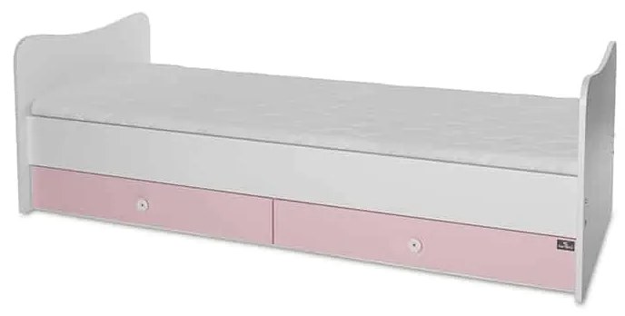 Πολυμορφικό βρεφικό κρεβάτι Mini Max  White + Pink 10150500038A Lorelli