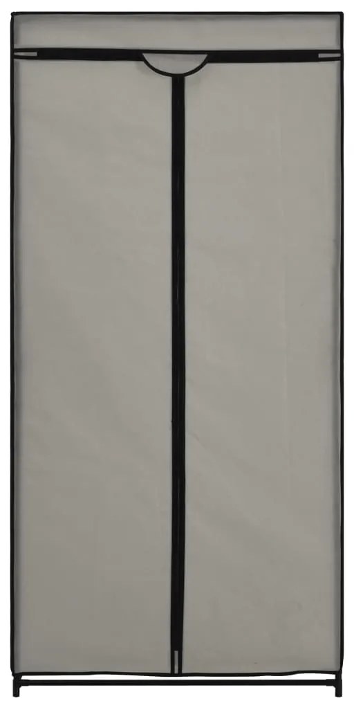 vidaXL Ντουλάπες 2 τεμ. Γκρι 75 x 50 x 160 εκ.