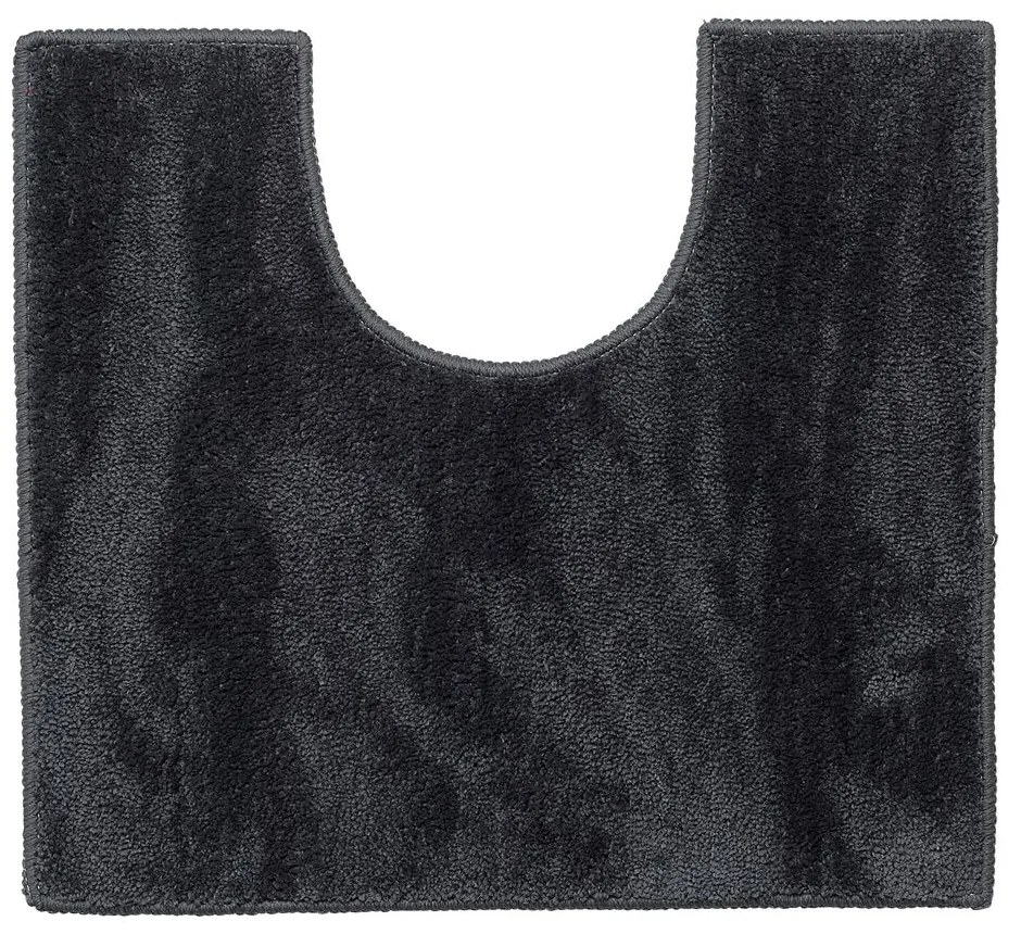 Πατάκι Λεκάνης Μπάνιου Πολυεστερικό 45x50cm Sealskin Doux Dark Grey 800116