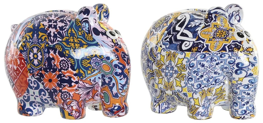 Kουμπαράς Home ESPRIT Ρητίνη (x2)