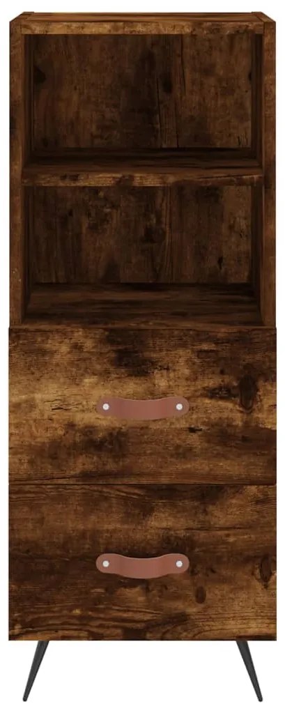 vidaXL Ντουλάπι Καπνιστή Δρυς 34,5 x 34 x 90 εκ. Επεξεργασμένο Ξύλο