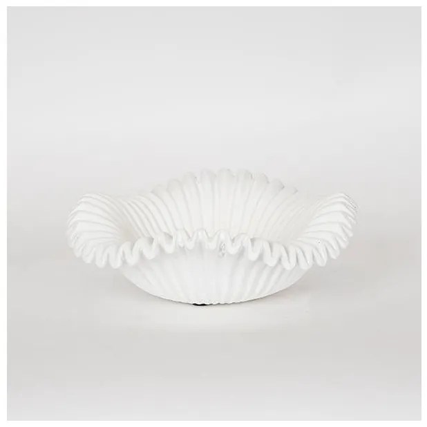 Κασπώ Κεραμικό Άσπρο 27.5x27.5x9cm 752-18027 Estheti-752-18027-Λευκό 752-18027