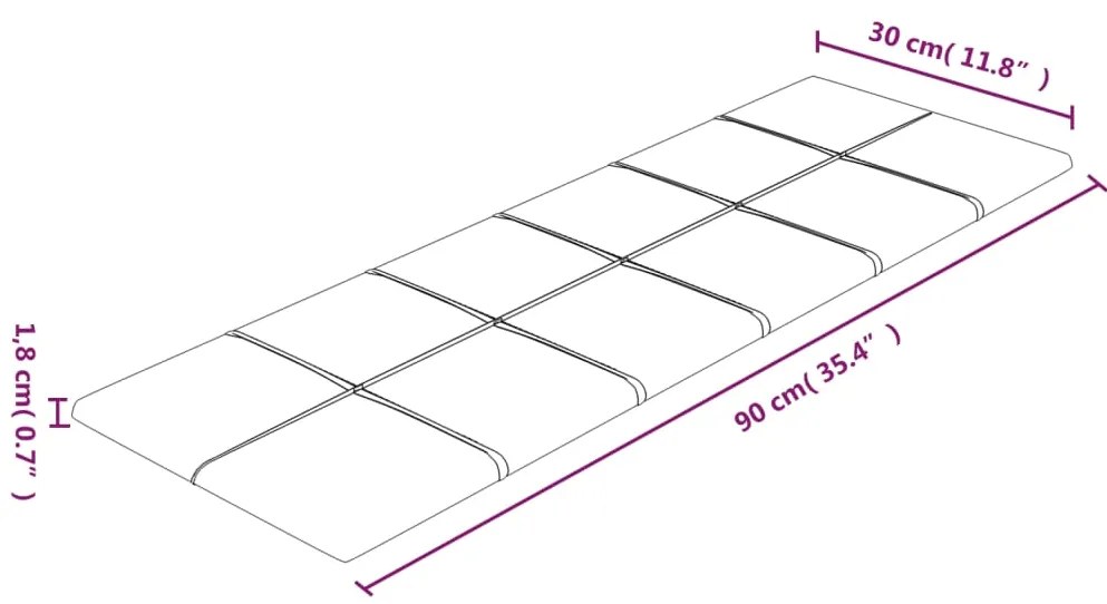 ΠΑΝΕΛ ΤΟΙΧΟΥ 12 ΤΕΜ. ΚΙΤΡΙΝΟ 90 X 30 ΕΚ. 3,24 Μ² ΒΕΛΟΥΔΙΝΑ 344132