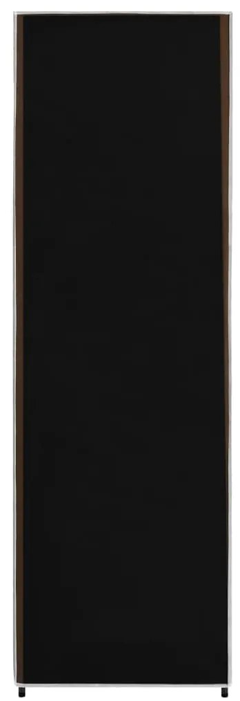 vidaXL 282457  Wardrobe Black 87x49x159 cm Fabric