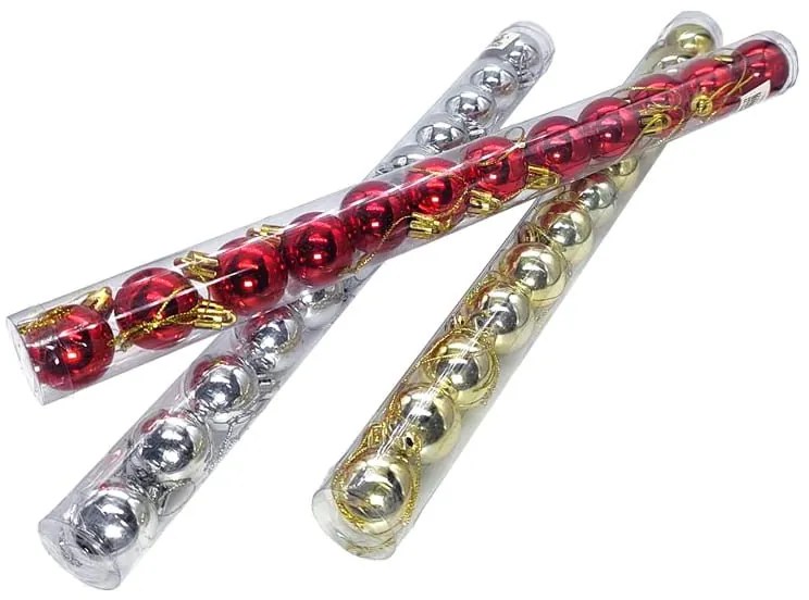Χριστουγεννιάτικες μπάλες 12τμχ 2.5cm - Christmas Decoration Balls 12pcs