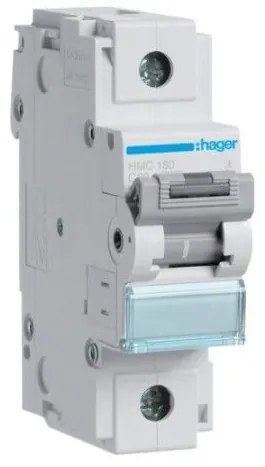Αυτόματη Ασφάλεια C 15Ka 1x80Α HMC180 Hager HMC180