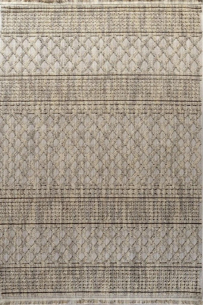 Χαλί Garden 61575-080 Brown Merinos 200X290cm