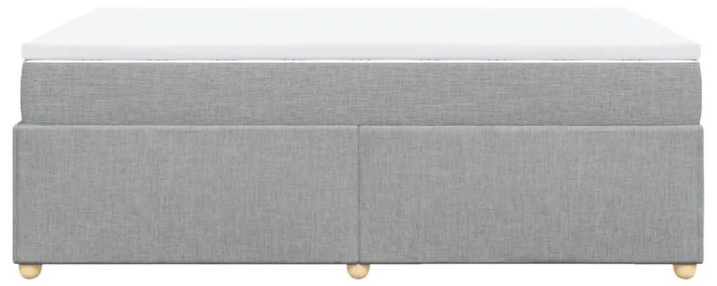 ΚΡΕΒΑΤΙ BOXSPRING ΜΕ ΣΤΡΩΜΑ ΑΝΟΙΧΤΟ ΓΚΡΙ 120X190 ΕΚ. ΥΦΑΣΜΑΤΙΝΟ 3285359