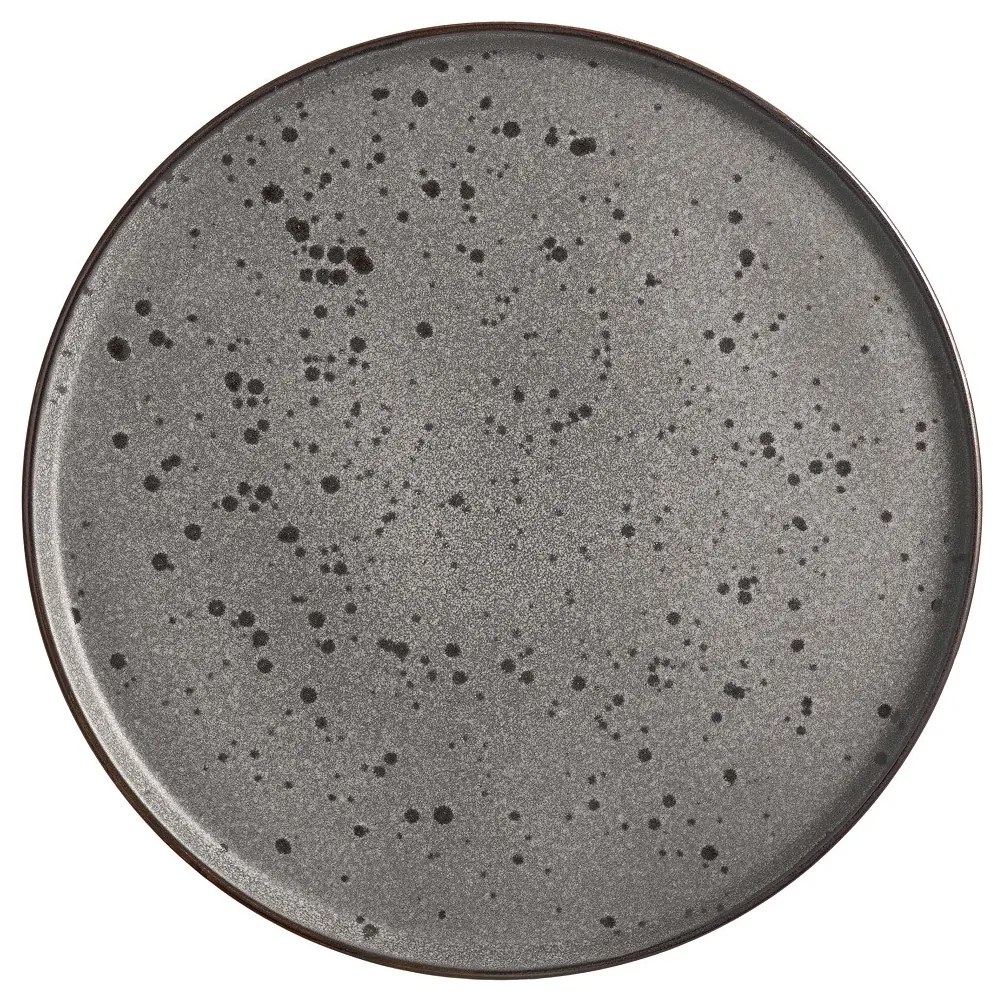 Πιάτο Ρηχό Φαγητού Stoneware Grey Reactive Glaze 27x1,7εκ. Day ESPIEL SCH75563K12