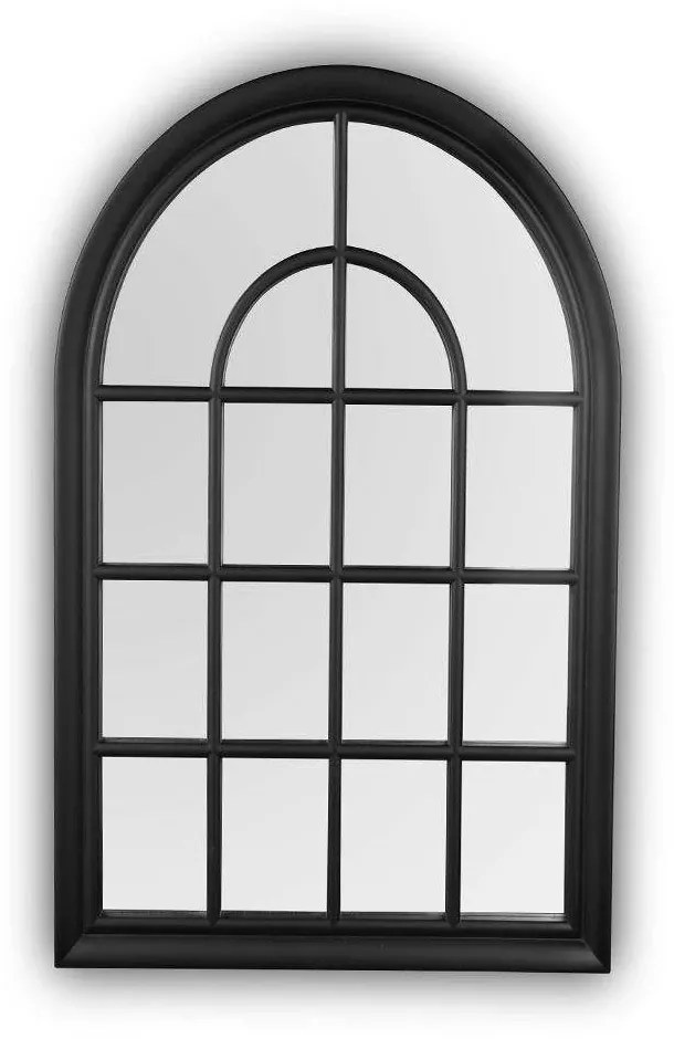 Καθρέπτης Τοίχου Finestra 1580102 50x70cm Black Mirrors &amp; More Πλαστικό, Γυαλί