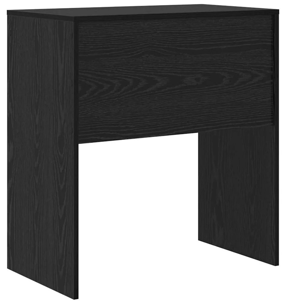 vidaXL Γραφείο Μαύρη δρυς 70 x 40 x 76 εκ. Επεξεργασμένο ξύλο