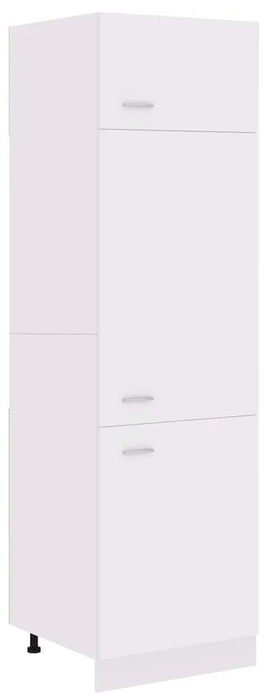 vidaXL Ντουλάπι Ψυγείου "Lyon" Λευκό 60x57x207 εκ. από Τεχνητό Ξύλο