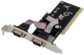 POWERTECH κάρτα επέκτασης PCI σε 2x serial ST320, WHC351Q