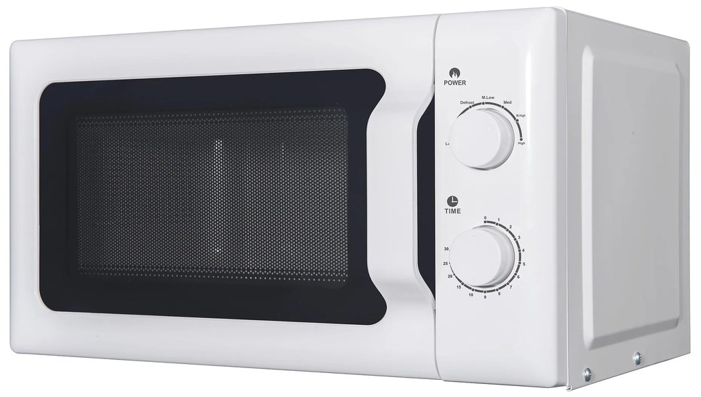 Crown CDMO-2067W Φούρνος Μικροκυμάτων 20lt - 700W, Λευκός
