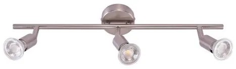 Σποτ Φωτιστικό Οροφής Μέταλλο SABA H16 Φ49 Homelighting-77-3552-Νίκελ Ματ 77-3552