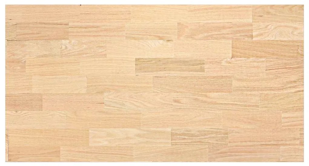 vidaXL πάγκος εργασίας κουζίνας 120x63,5x4 εκ. στερεό δρυς ορθογώνιο
