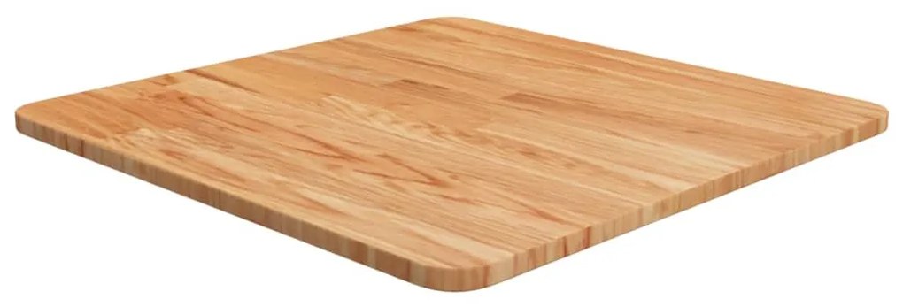 vidaXL Επιφάνεια Τραπεζιού Τετράγωνη Αν. Καφέ 50x50x1,5 εκ. Ξύλο Δρυς