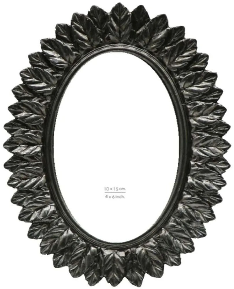 Κορνίζα Crown 023197 10x15cm Silver Γυαλί,Polyresin