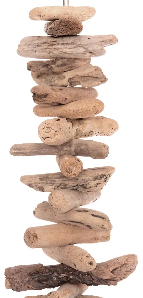 ΔΙΑΚΟΣΜΗΤΙΚΟ ΦΩΤΙΣΤΙΚΟ ΔΑΠΕΔΟΥ ALTAR HM4430 DRIFTWOOD--ΛΕΥΚΟ PVC Φ45x155Υεκ.