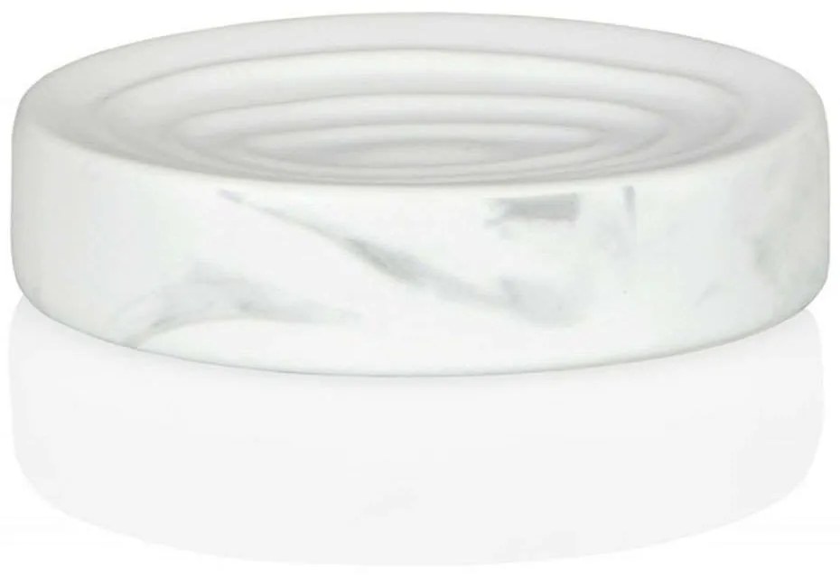 Σαπουνοθήκη Marble LBTAH-BA68131 13x9x3cm White Andrea House Ceramic