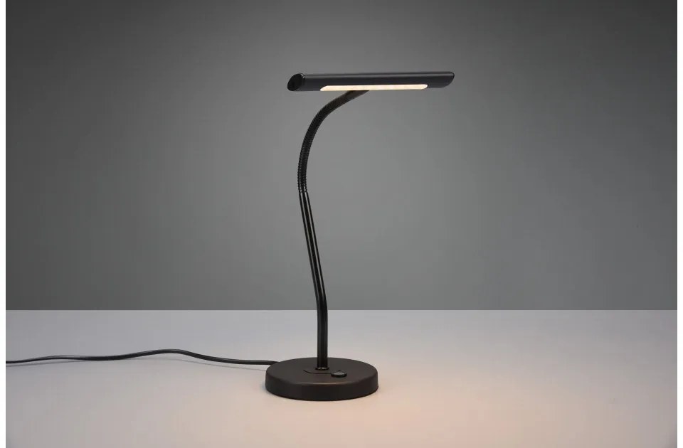 Επιτραπέζιο Φωτιστικό LED 4W Εύκαμπτο Dimmer Μνήμη Curtis Trio Lighting-579790132-Μαύρο 579790132
