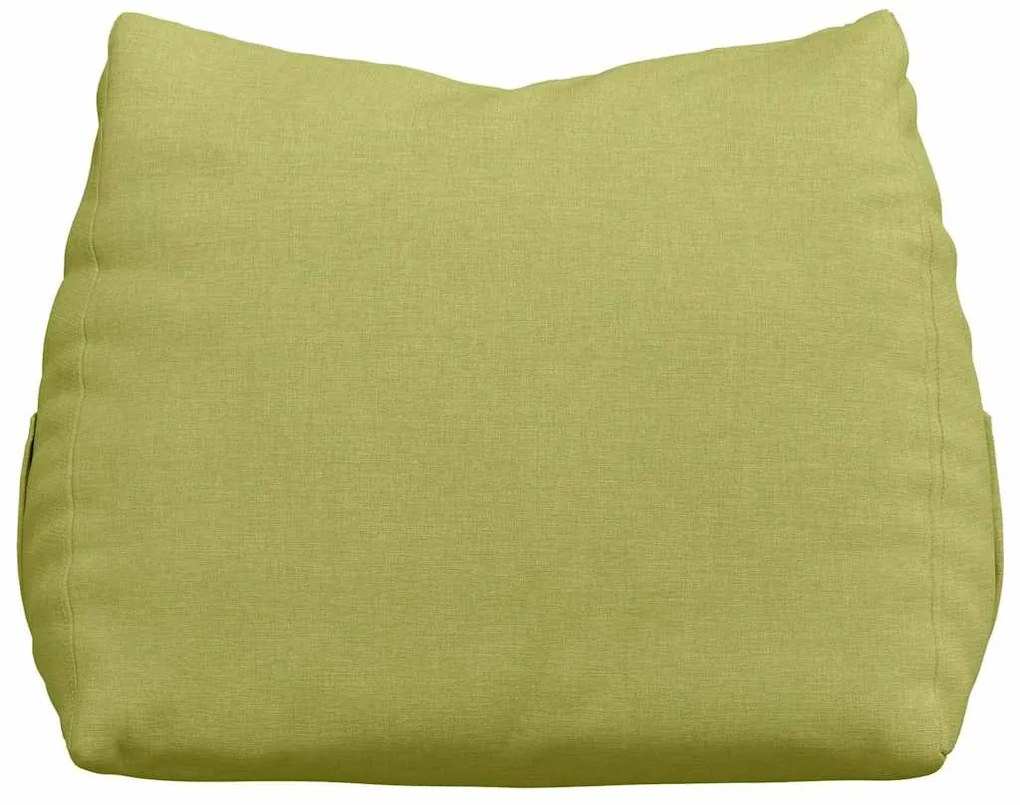 vidaXL Μαξιλάρι Πλάτης Ανοιχτό Πράσινο 45 x 20 x 35 εκ. ύφασμα